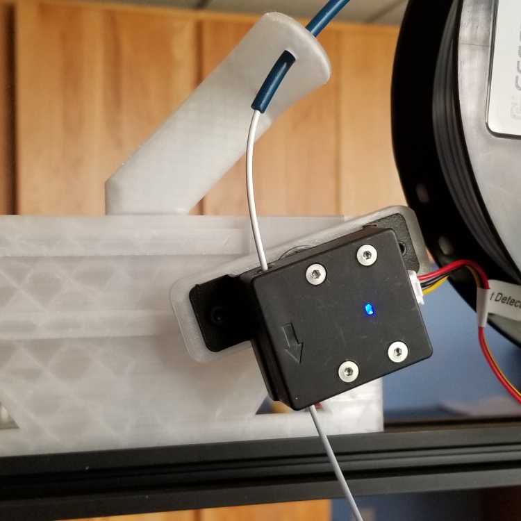 Sliding Filament runout sensor