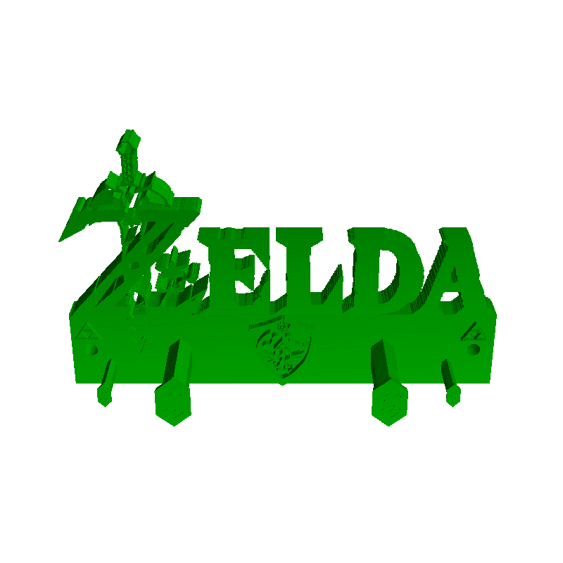 Zelda Key Holder