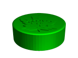Maple Leafs puck-0
