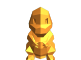 charmander low poly bank-0
