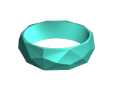 Low poly ring-0