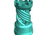 Objekte von thingiverse: Pyramide, Würfel, Vase, ...-0
