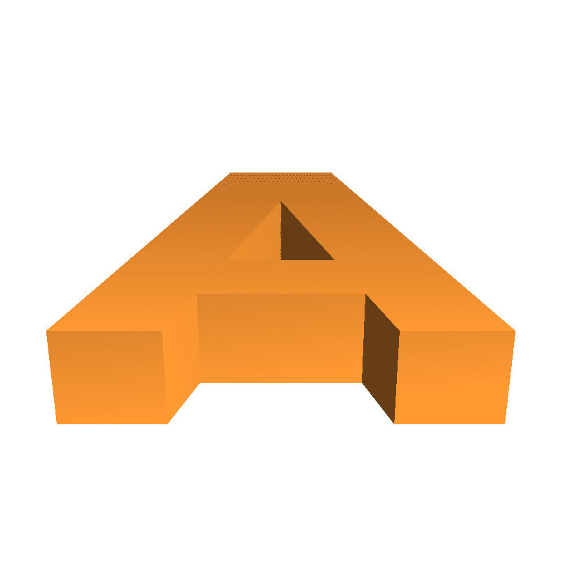 Letters A z 3D Models Download Creality Cloud