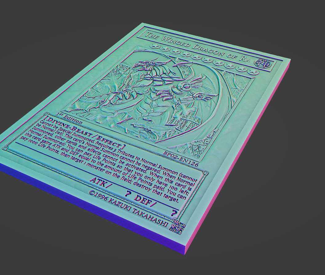 STL file Yu-Gi-Oh Winged Dragon of Ra 3D Print Model Figure 🐉・3D