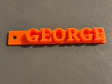George Backpack nametag-0