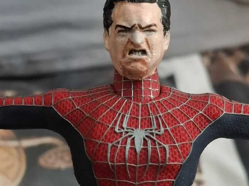spiderman tobey emotional face