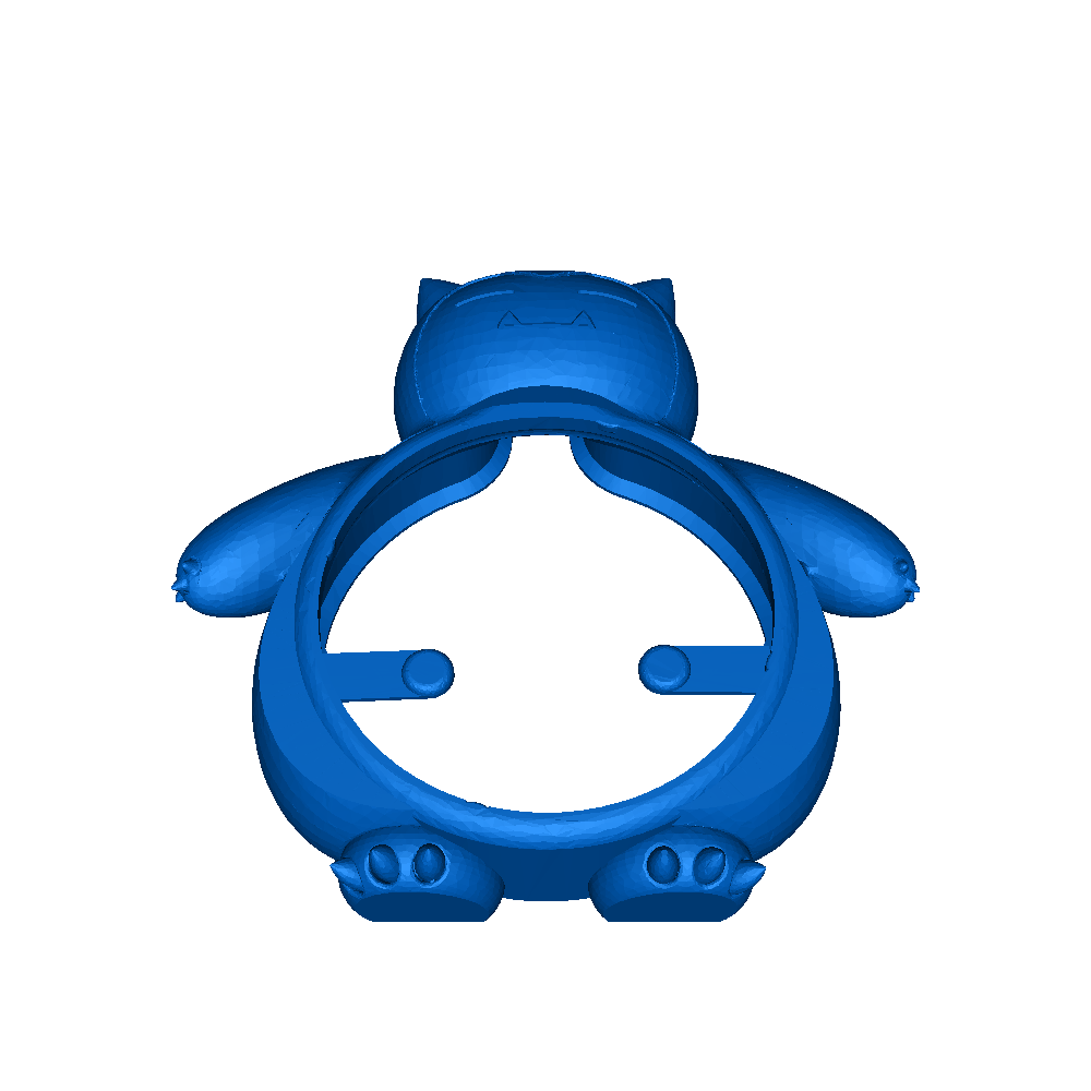 standing snorlax google home mini