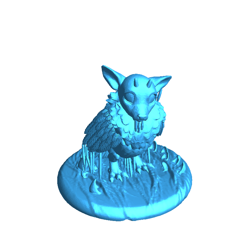 Characters &amp; Creatures STL Download - Baby Perytonby M3DM