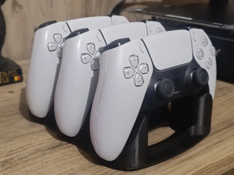 Support manette PS5 triple
