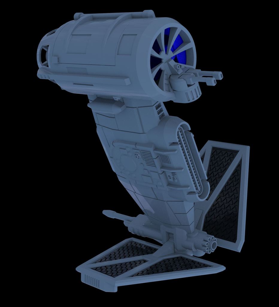 Tie Raider Star Wars fan creation 3.75