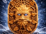 The face of a forest dweller (Celtic style)-0