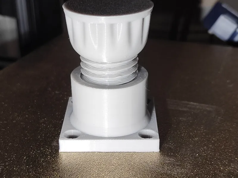 Furniture leg height adjustable