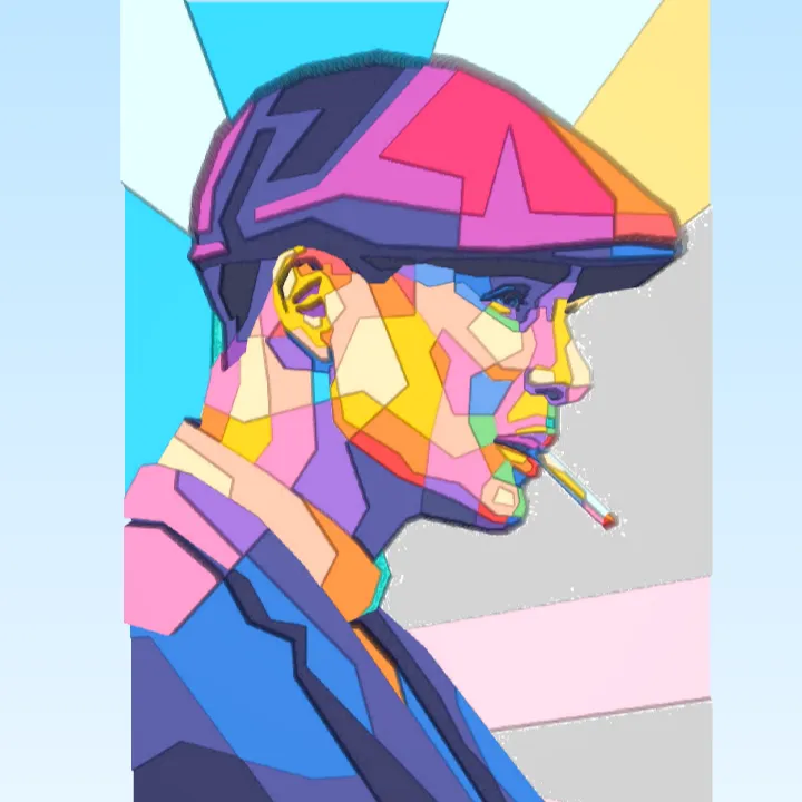 Thomas Shelby Art color