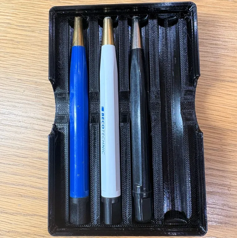 Watchmakers Scratch Brush Holder Gridfinity