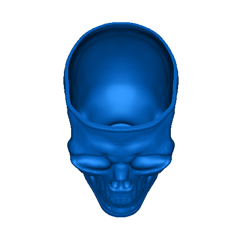 SCULL PLANTER -PRINT IN PLACE | 3D models download | Creality Cloud