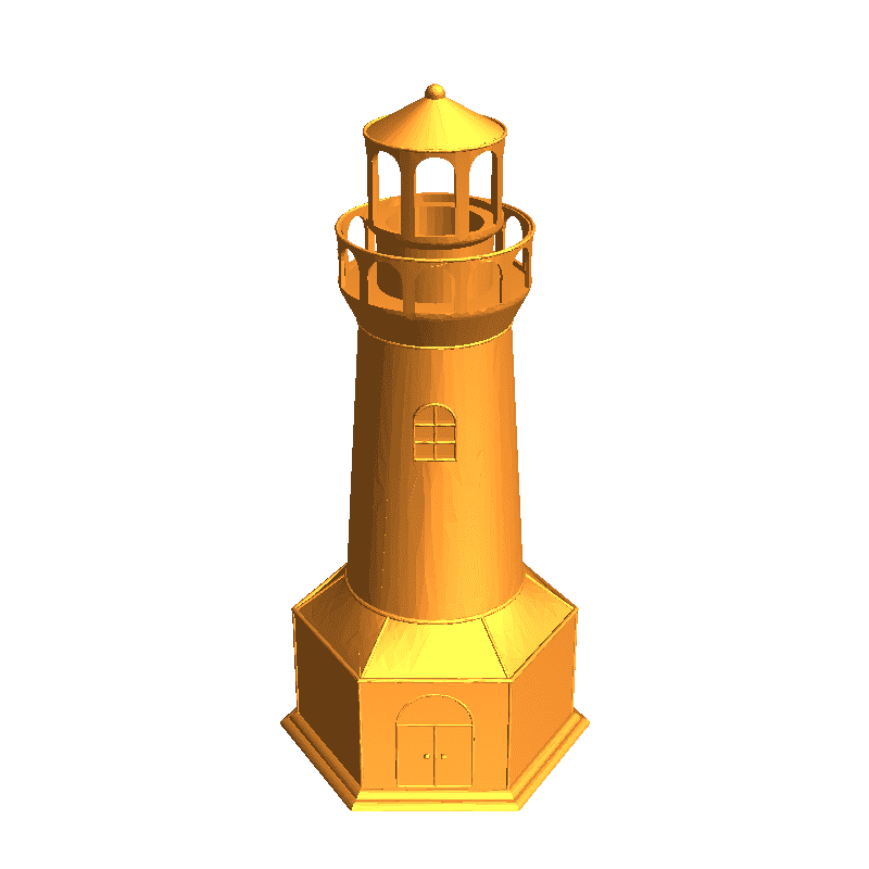 Lighthouse tea light