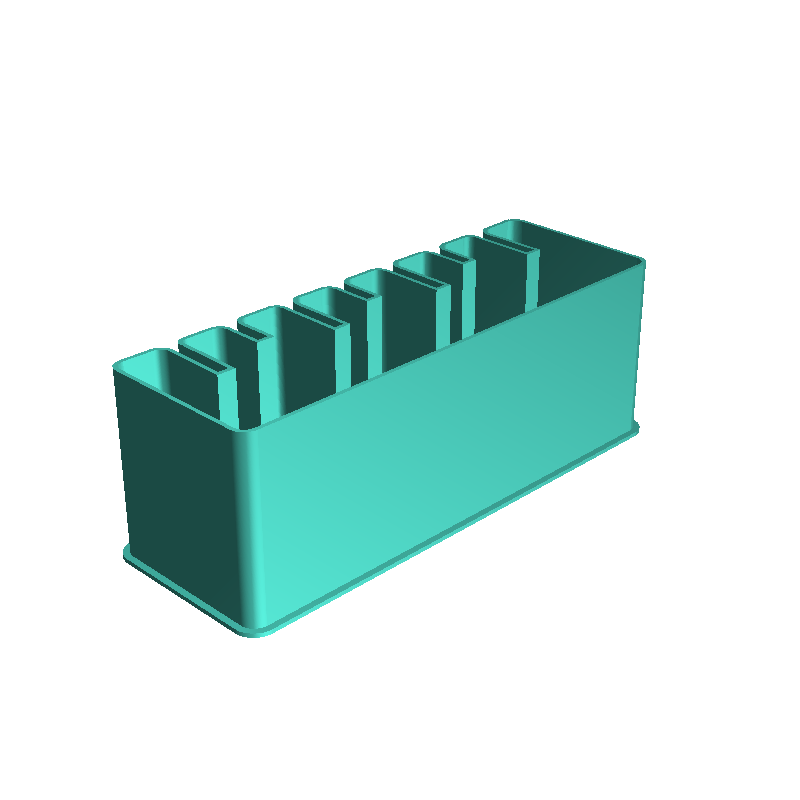 Ruler, nestable box (v1)