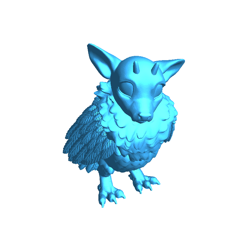 Characters &amp; Creatures STL Download - Baby Perytonby M3DM