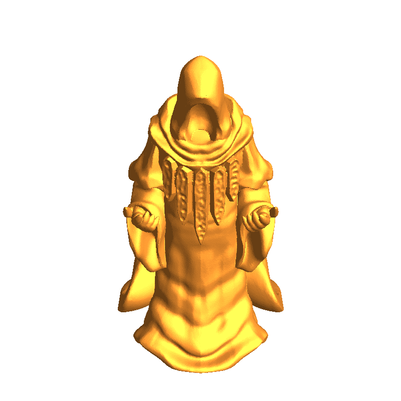 Guild Mage (with Sculptris dummy) (32mm scale) | 3D models download ...