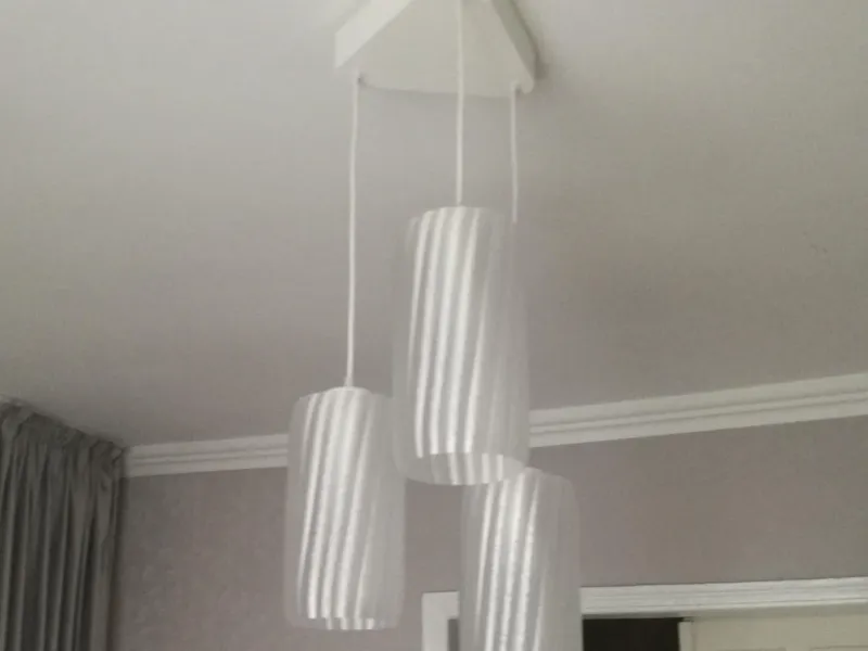 Lustre com 3 lâmpadas