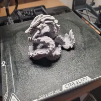 Mortas Dragon - Death Dragon - PRESUPPORTED - 32 mm-4