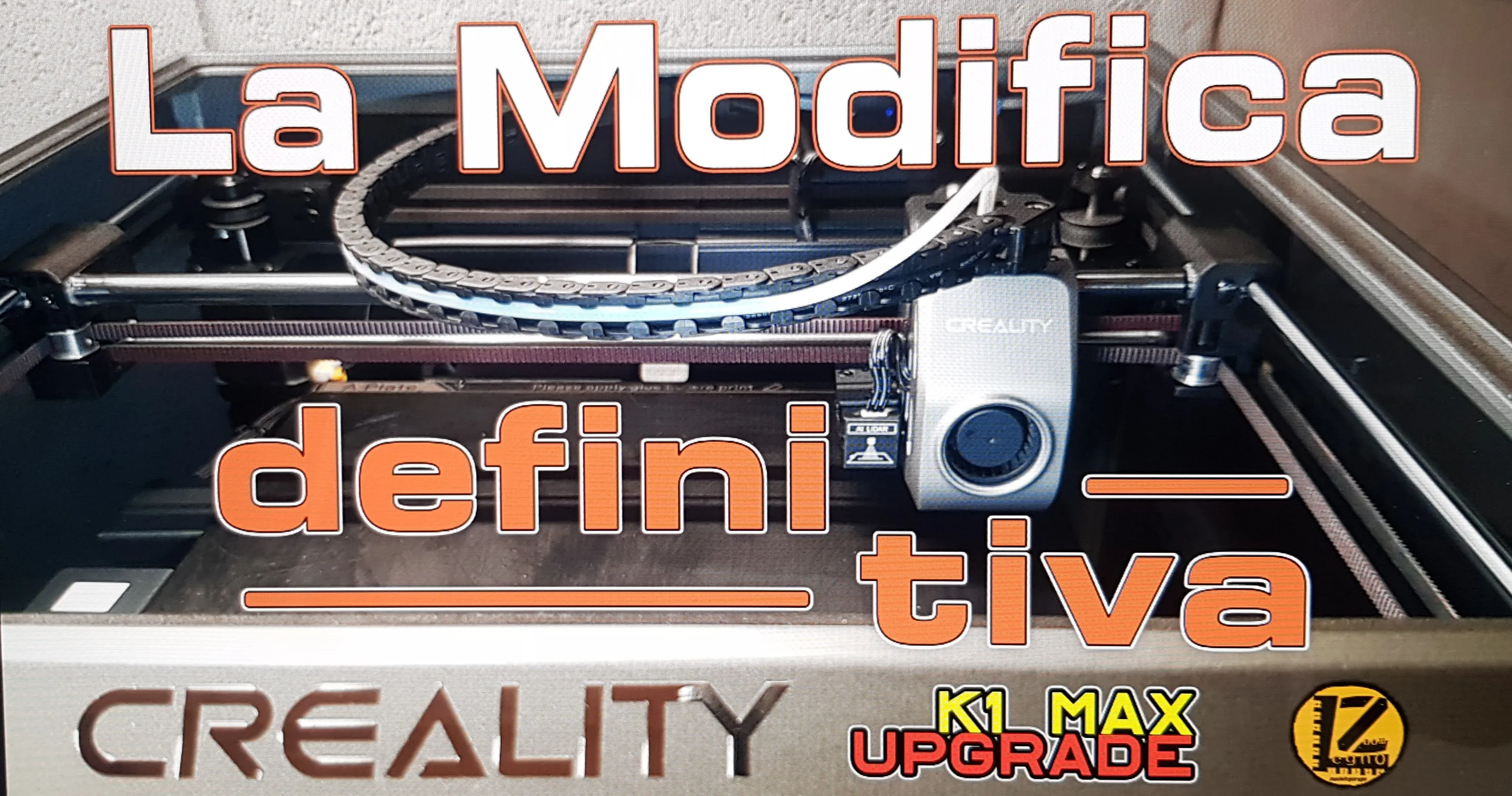 CREALITY K1 MAX UPGRADE