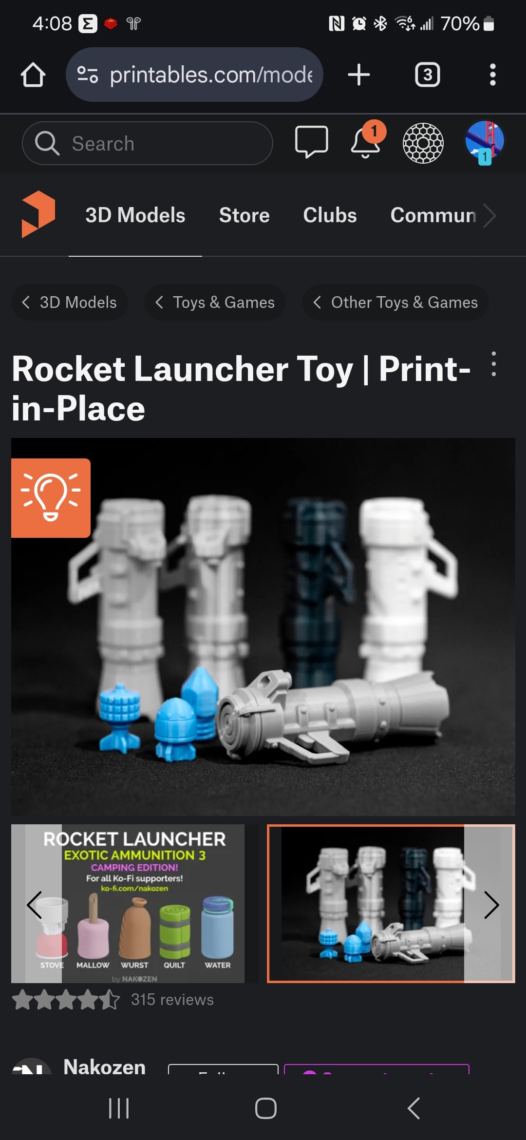Mini Launcher Toy