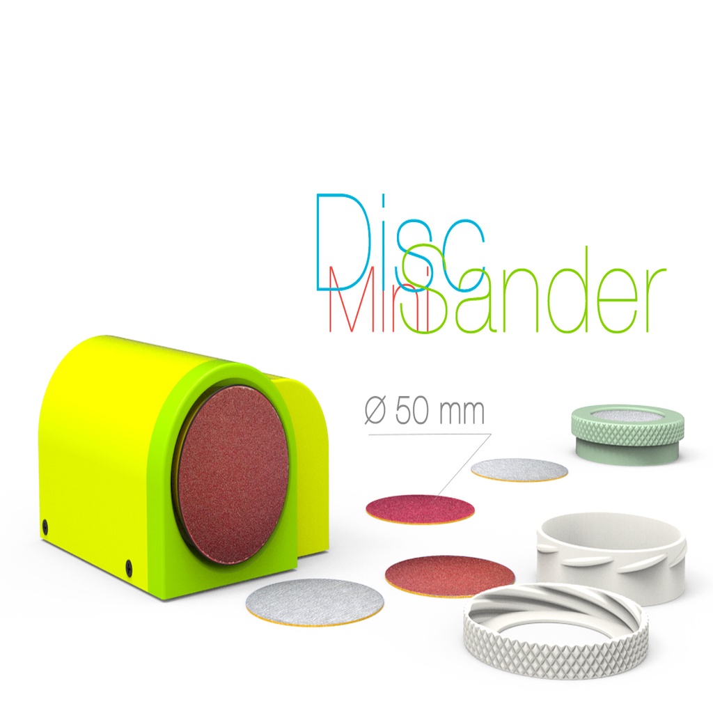 Mini Disc Sander D50mm 3DModelle herunterladen Creality Cloud