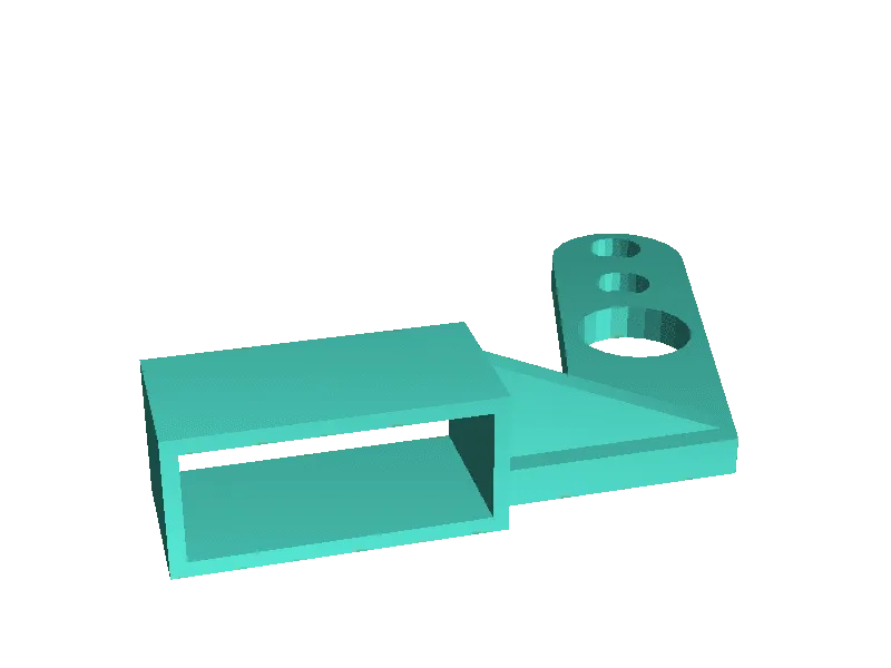 CR10S Pro Logitech CAM-Halterung