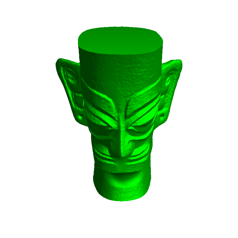 Maschera di bronzo Sanxingdui