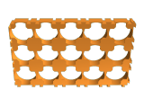 18650 5x3 battery cell holder modular-0