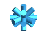 3D Asterisk-0