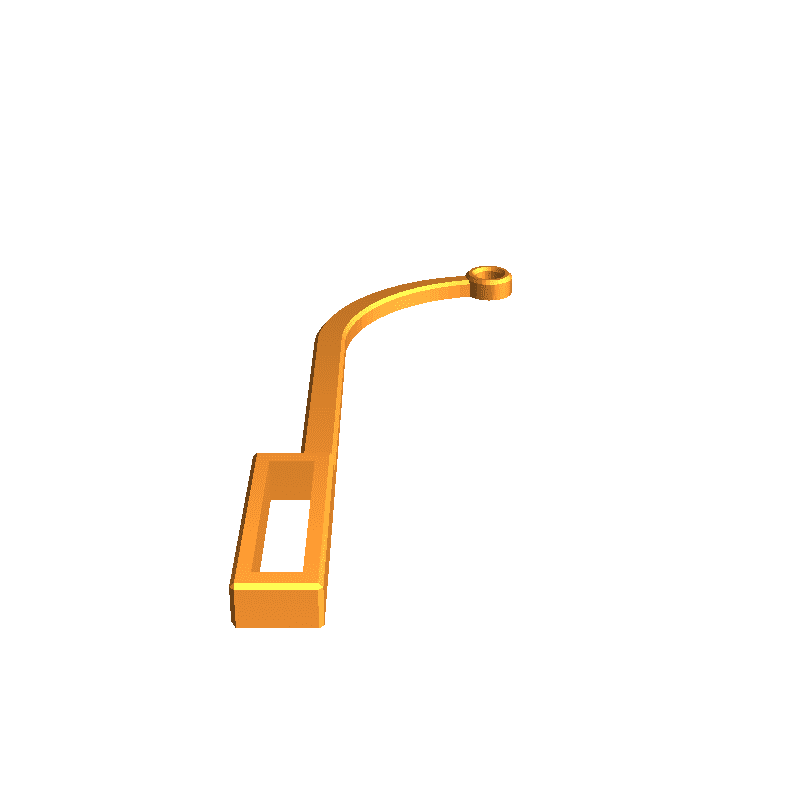 Filament guide for Ender 3