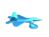 1:200 F22 + Stand-0