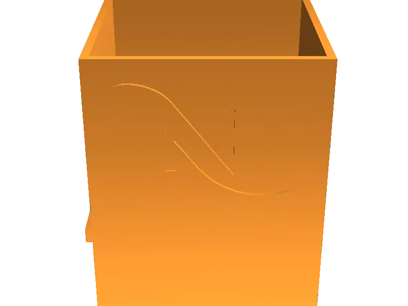 Nespresso holder with lip