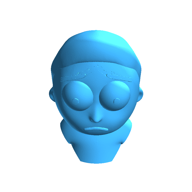 Morty bust