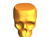 Skull bowl vase-0