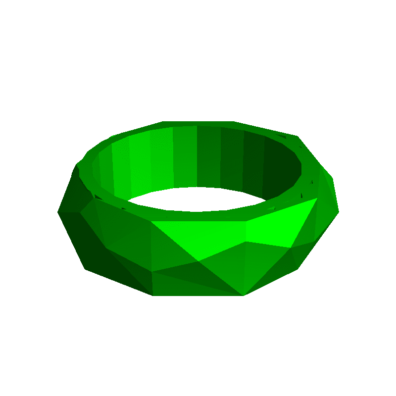 Low Poly Ring Test