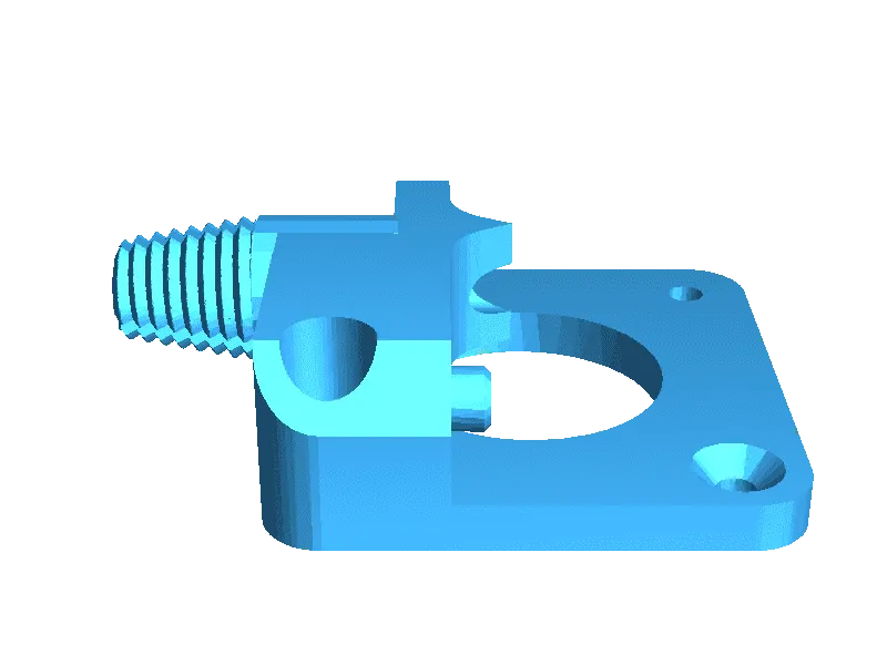 Модернизированный экструдер для филамента Ender 3