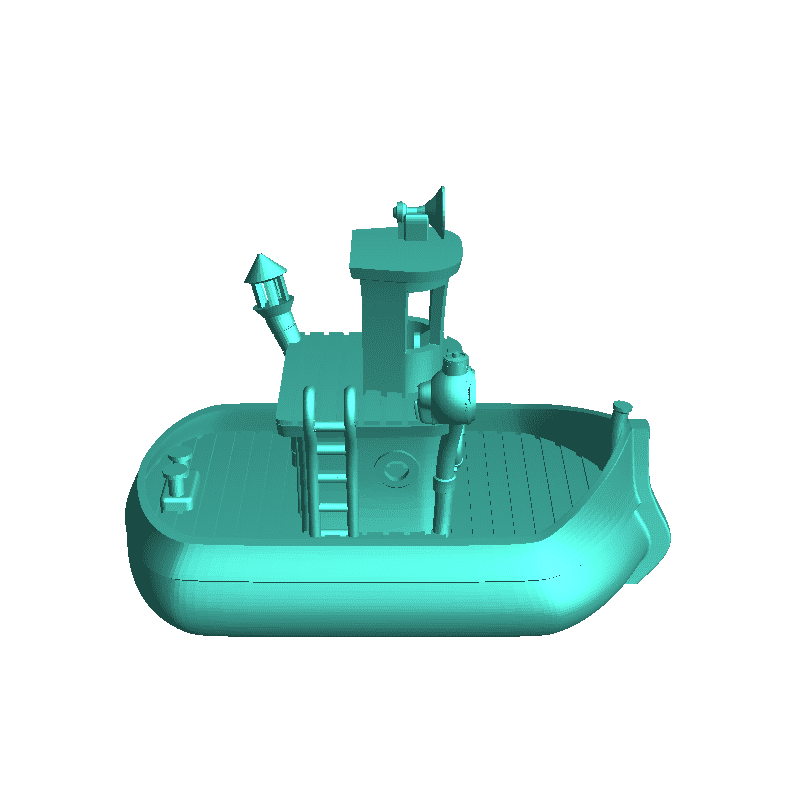 Bathtub Boat 3D