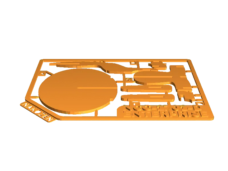 NCC-1701-D Enterprise Kit Card by Nakozen