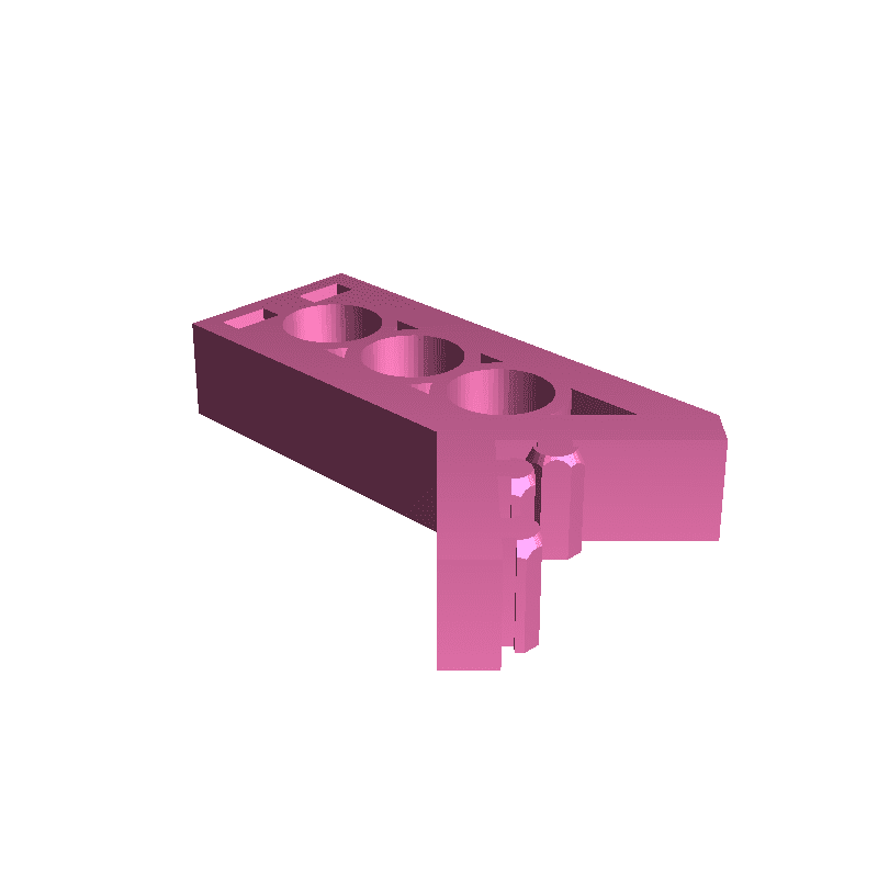 Montaje lateral del carrete - Ender 3 (Pro) / Creality CR - Long &amp; Extr