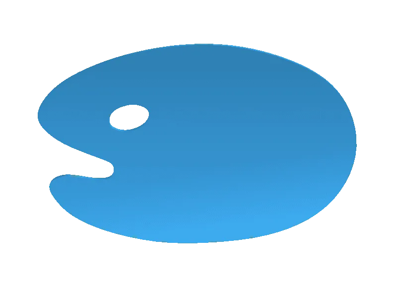 Paletta di verniciatura