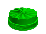 grinder top knurled-0