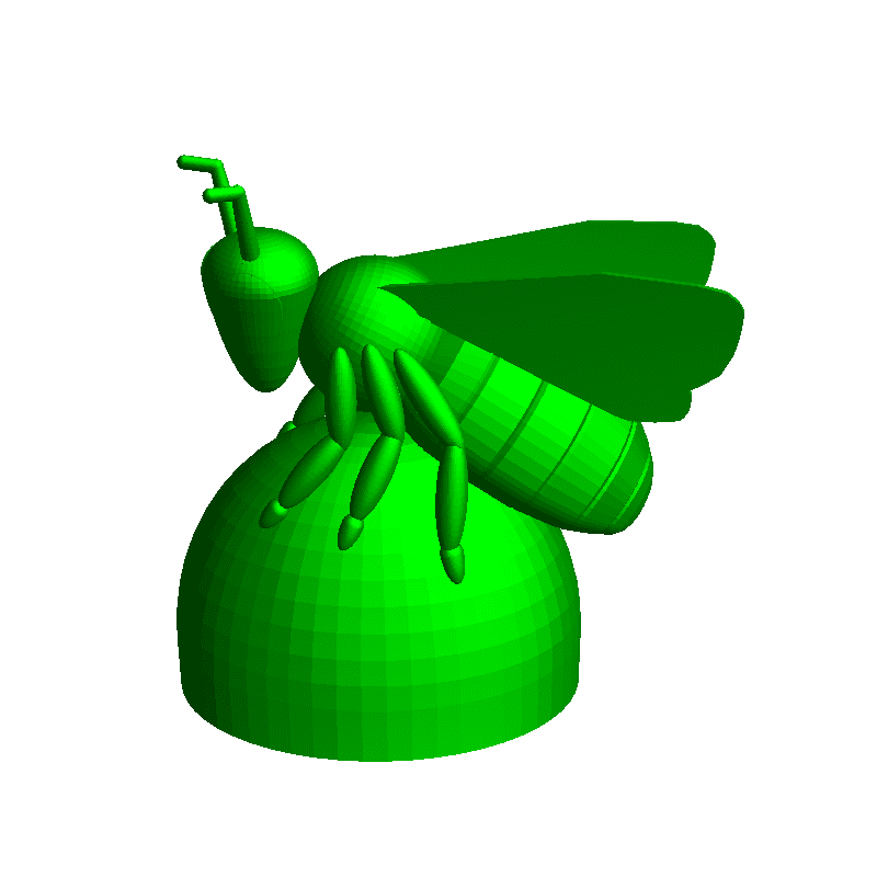 Bee 3D models download Creality Cloud