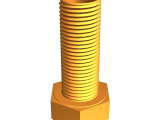 bolt and nut Thingiverse.com-1