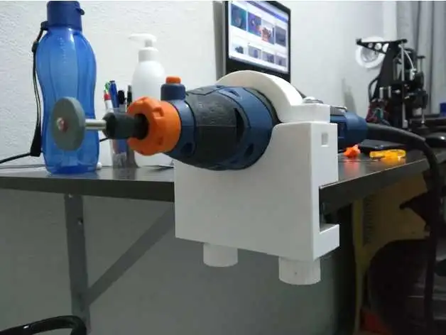 Rotary tool support