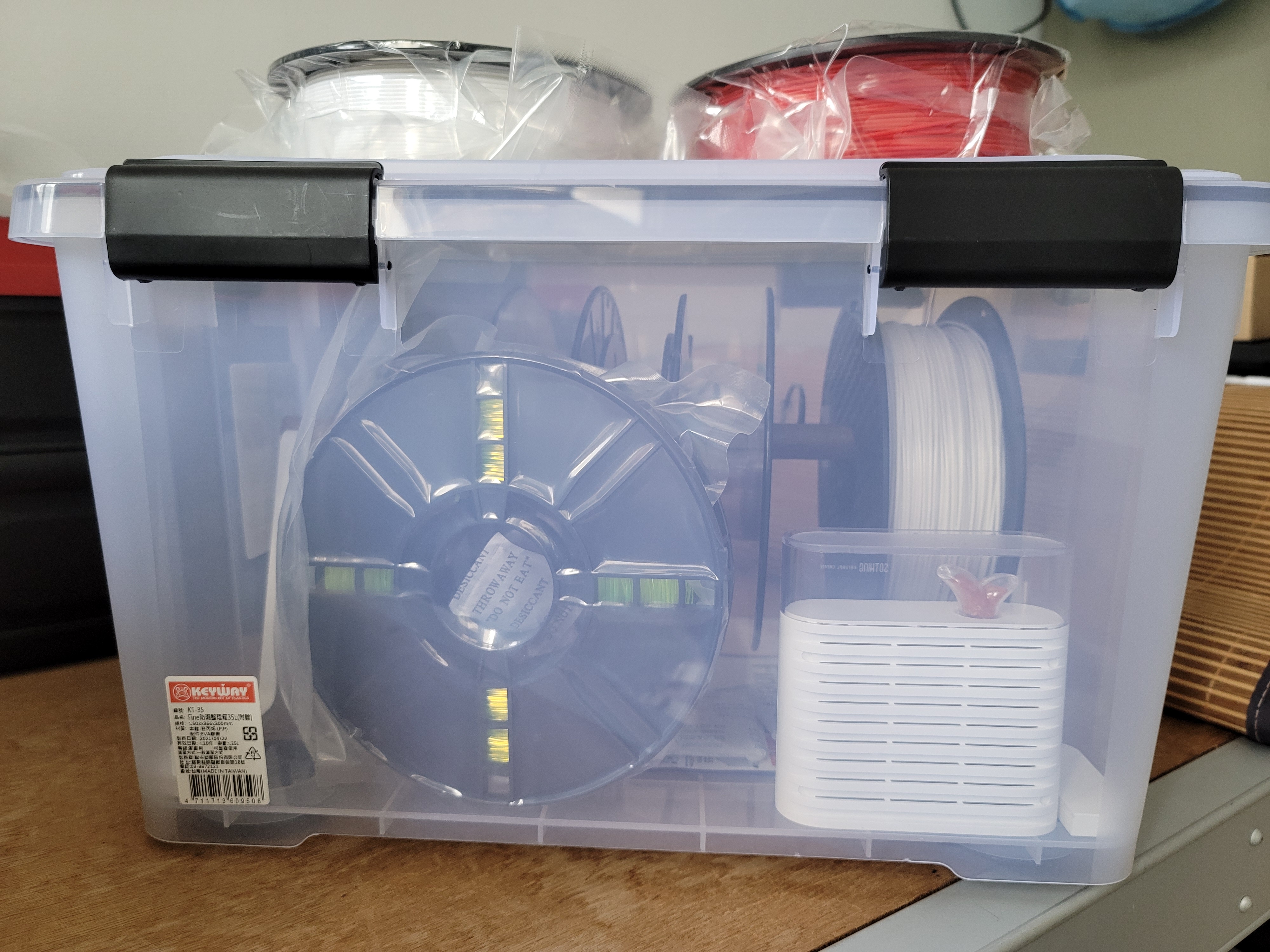 Filament dry box for KT-35