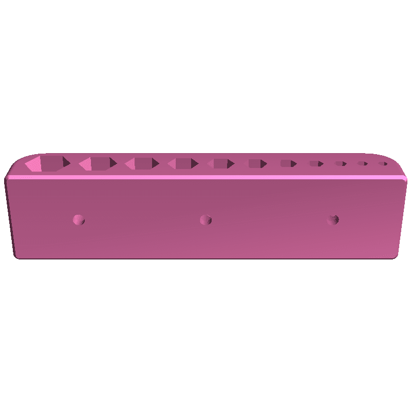 Wall mount allenkey holder