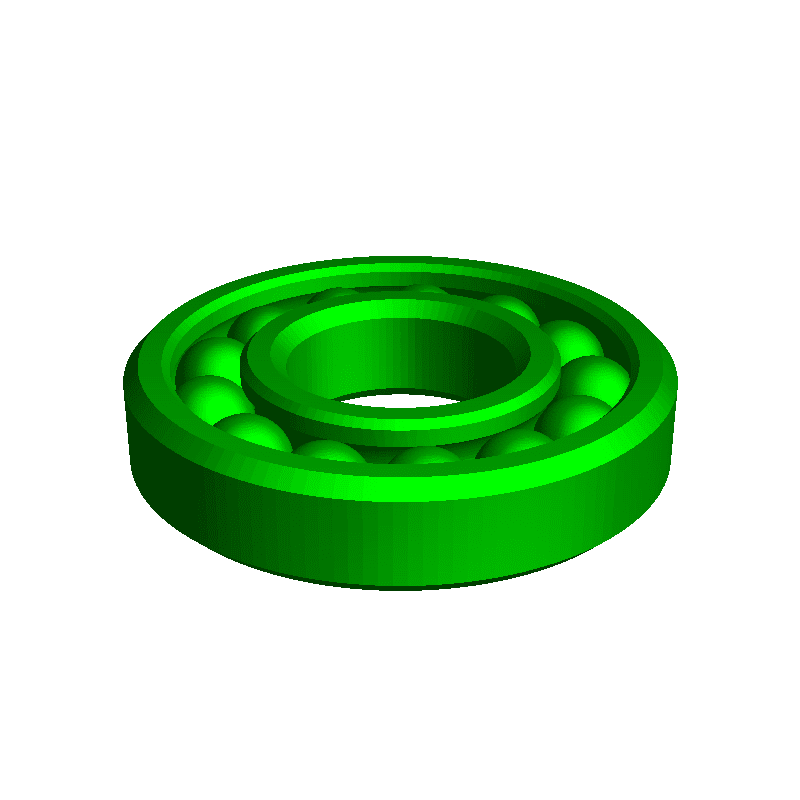 ball bearing 3D models download Creality Cloud